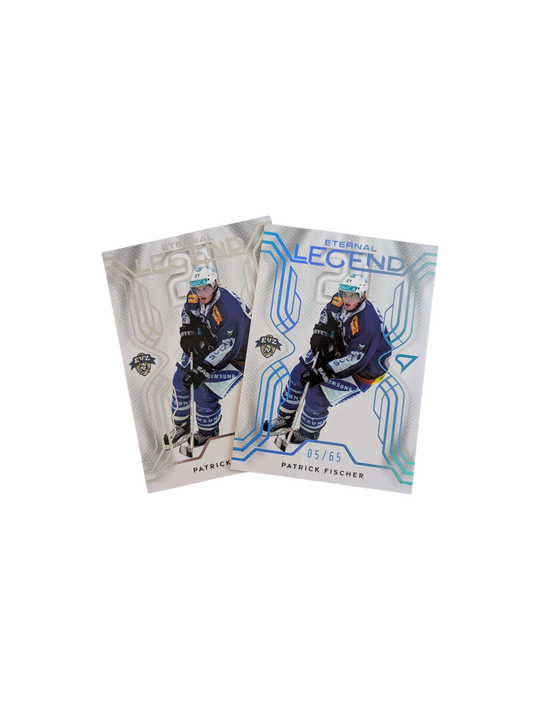2026 SportZoo National League Eternal Legends Zug Patrick Fischer Base + 05/65 card