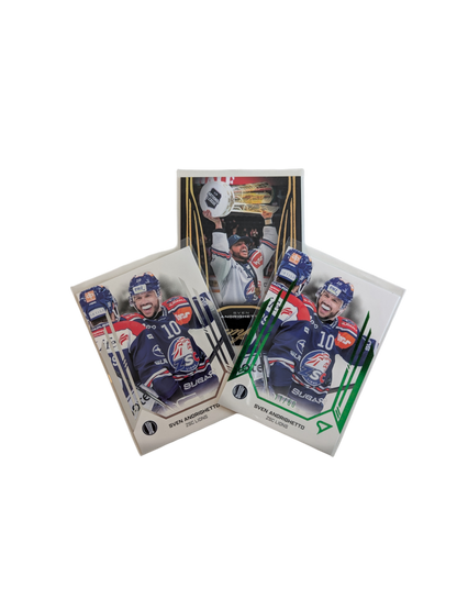 2025 SportZoo National League Playoffs Champions ZSC Lions Andrighetto Base + 15/60 Green card