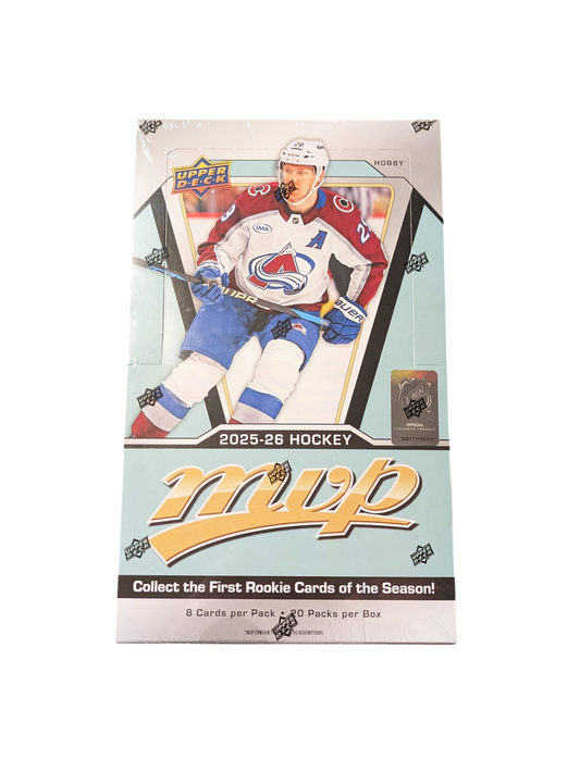 2025/26 Upper Deck MVP Hockey Hobby Box