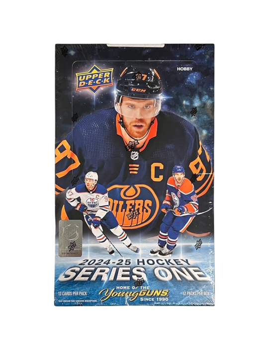 2025 Upper Deck NHL Series 1 Hockey Hobby Box