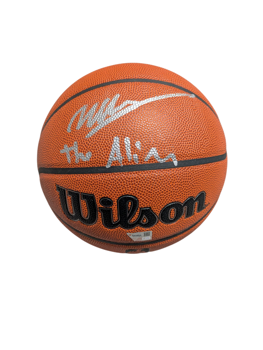 San Antonio Spurs Victor Wembanyama NBA Signed Rookie Basketball "The Alien"