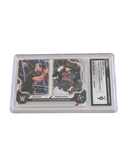 2026 Topps Now World Baseball Classic John Cena Shohei Ohtani CGC 9 Card