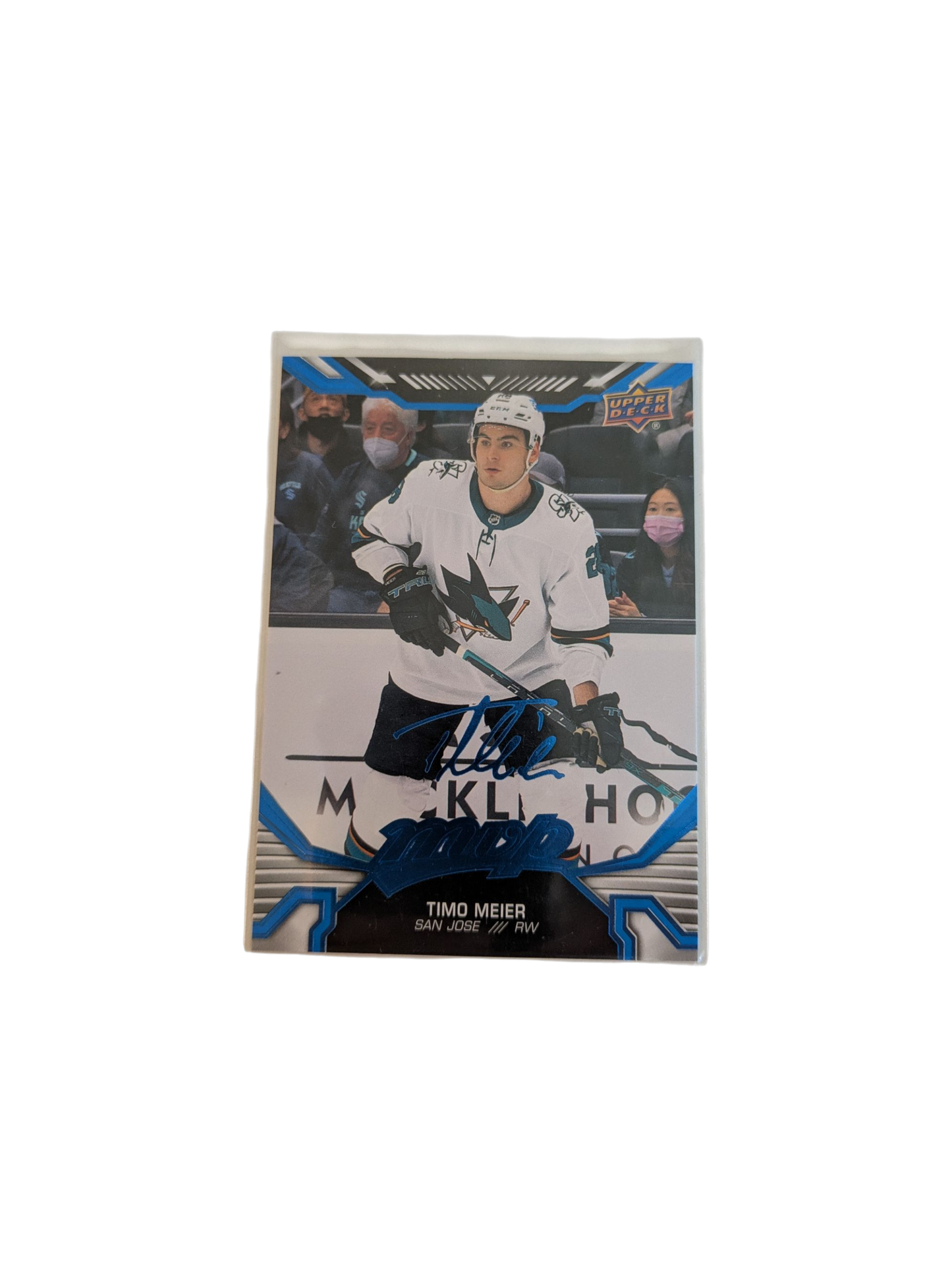 2021 Upper Deck MVP San Jose Sharks Timo Meier #108 Card