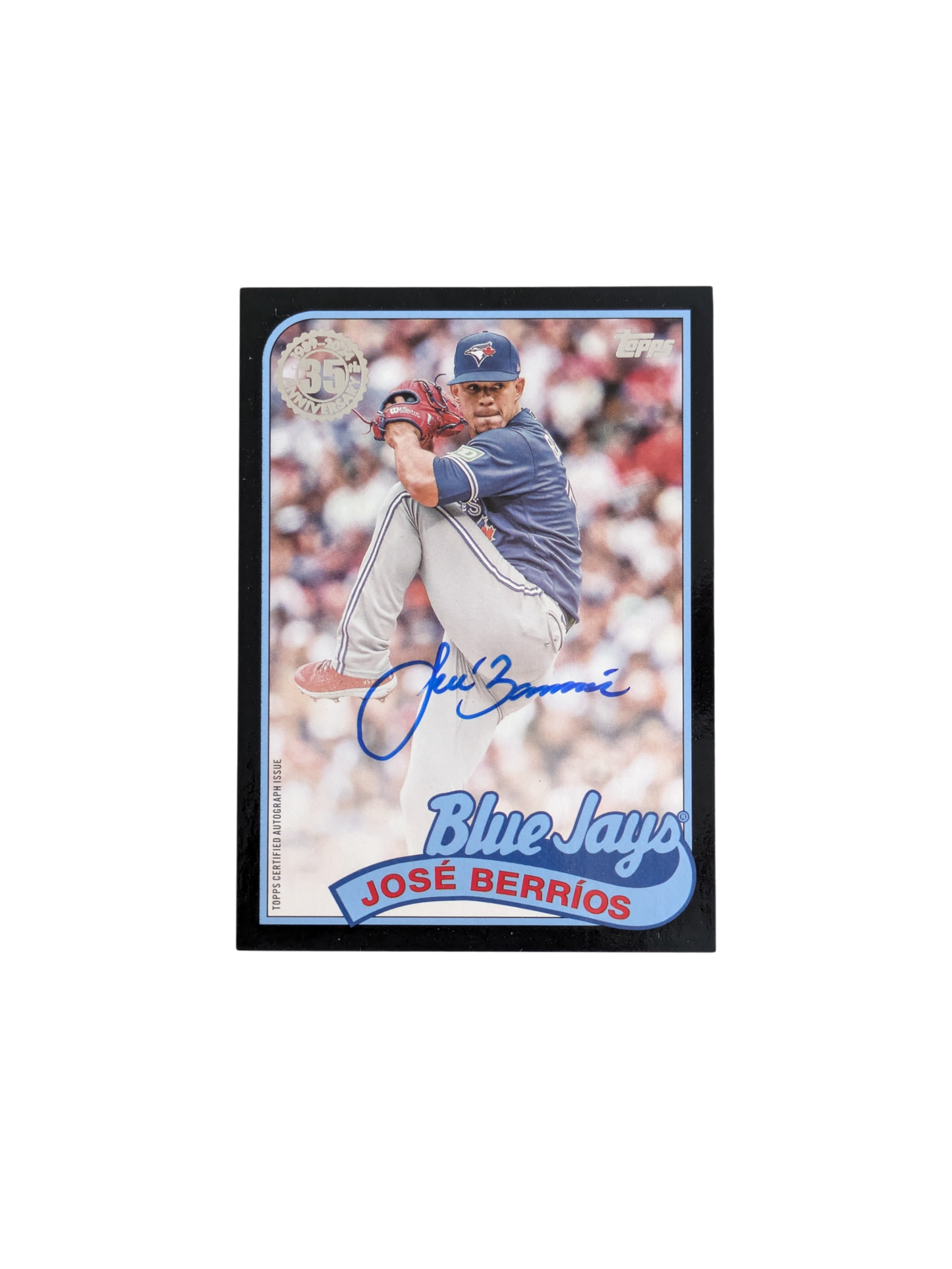 2024 Topps 35th Anniversary MLB Toronto Blue Jays José Berrios Auto card