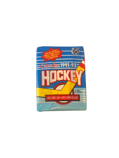 1992 O-Pee-Chee Hockey Cards Pack