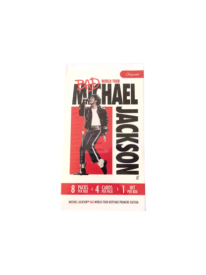 2025 Keepsake Michael Jackson Bad World Tour Premiere Edition Blaster Box