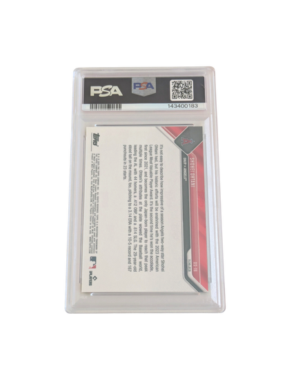 2023 Topps Now Shohei Ohtani MVP PSA Card