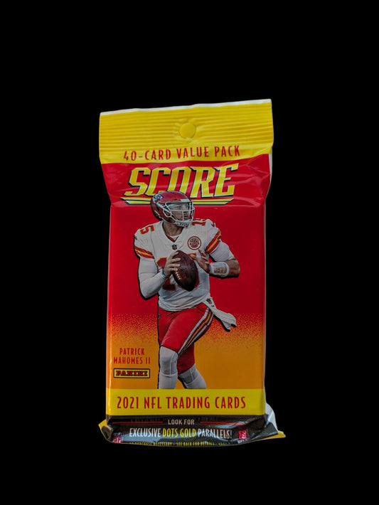 2021 Panini Score NFL Trading Cards Value Pack