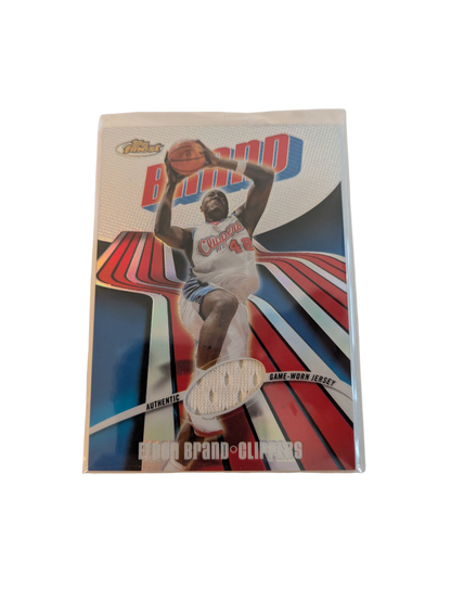 2004 Topps Finest Los Angeles Clippers Elton Brand Patch Card