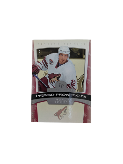2007 Fleer Hot Prospects Phoenix Coyotes Patrick Fischer /1999 card