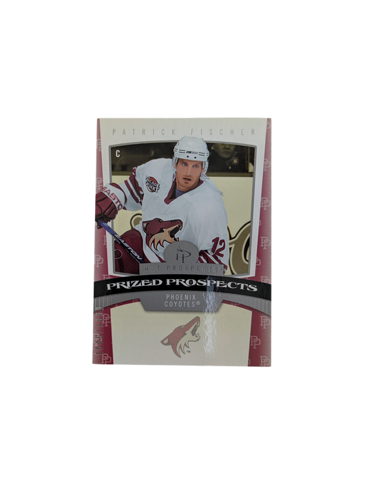 2007 Fleer Hot Prospects Phoenix Coyotes Patrick Fischer /1999 card