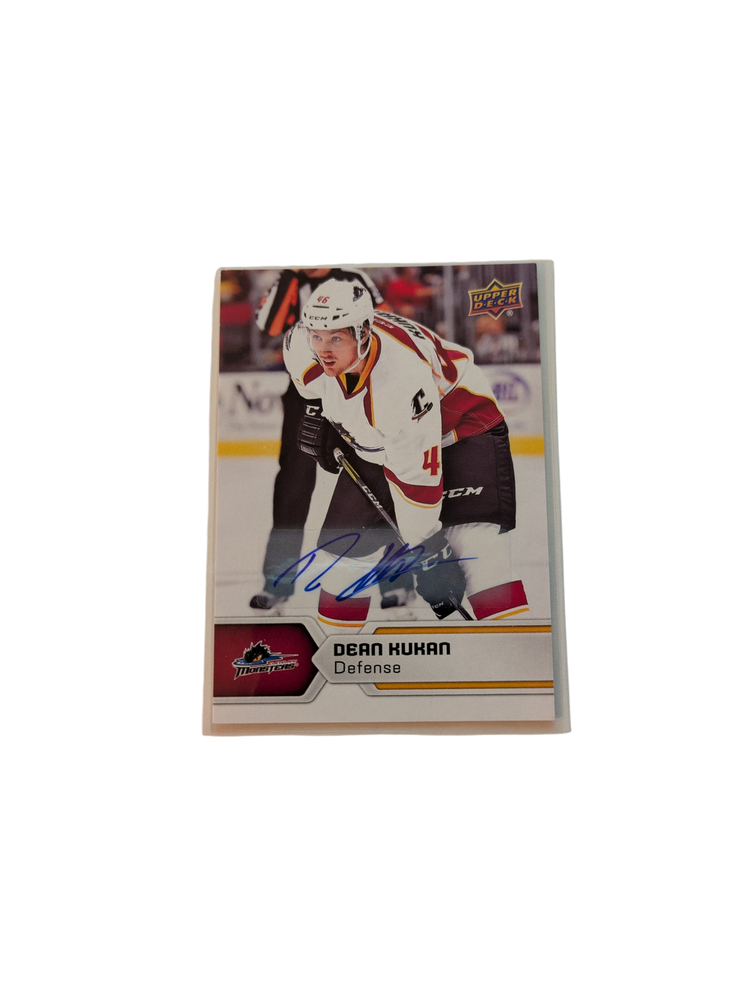 2015 Upper Deck AHL Hockey Hamilton Bulldogs Sven Andrighetto Auto Card