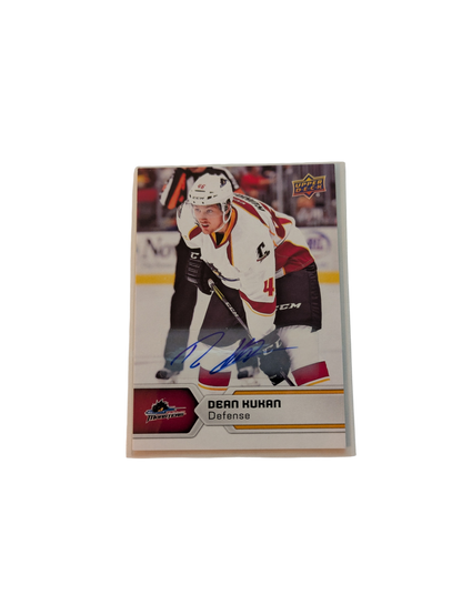 2015 Upper Deck AHL Hockey Hamilton Bulldogs Sven Andrighetto Auto Card