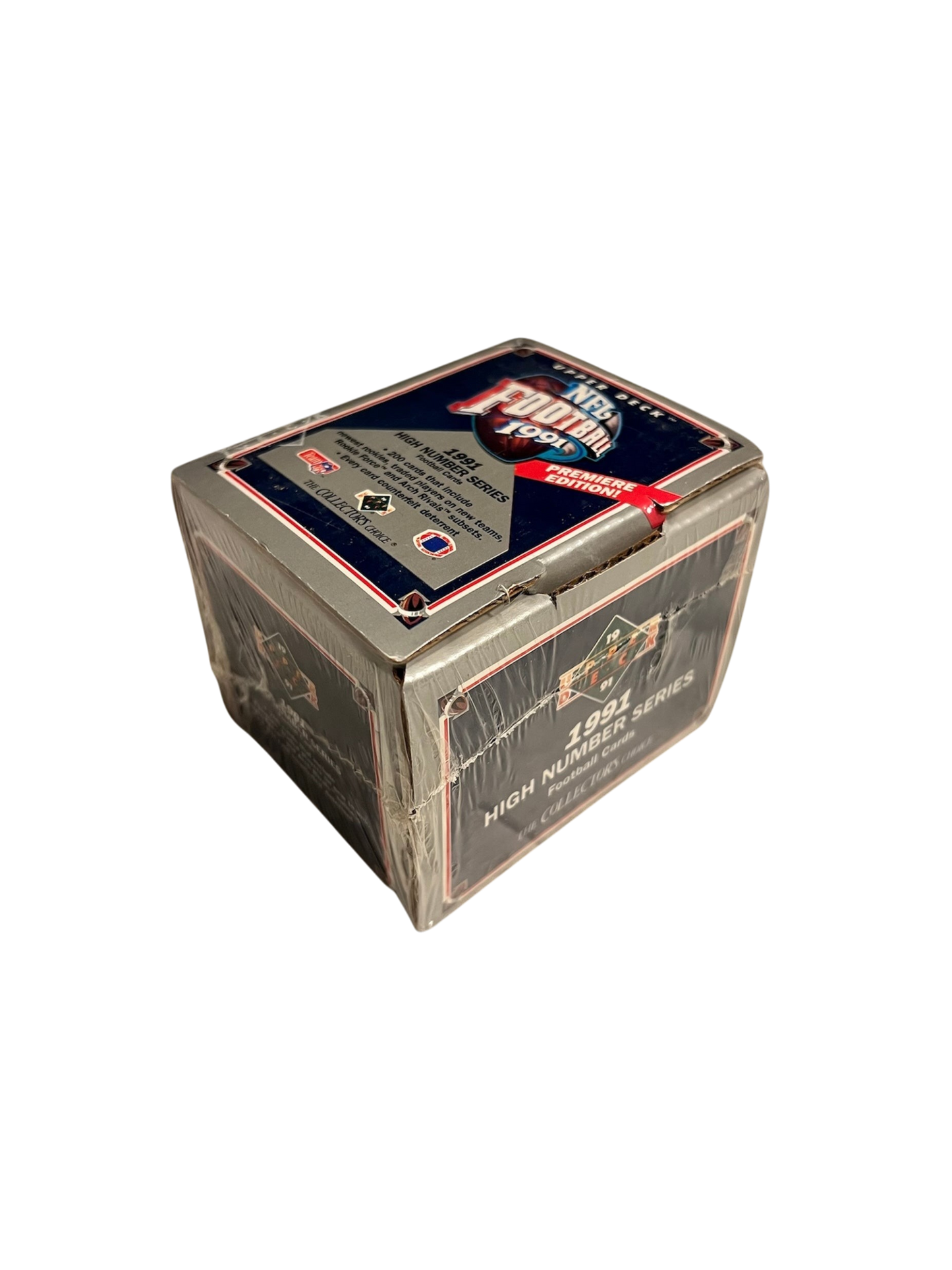 1991 Upper Deck NFL Premiere Edition Football Blaster Box