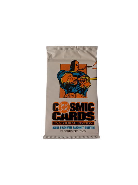 1991 Impel DC Comics Cosmic Cards Deathstroke Cover Pack