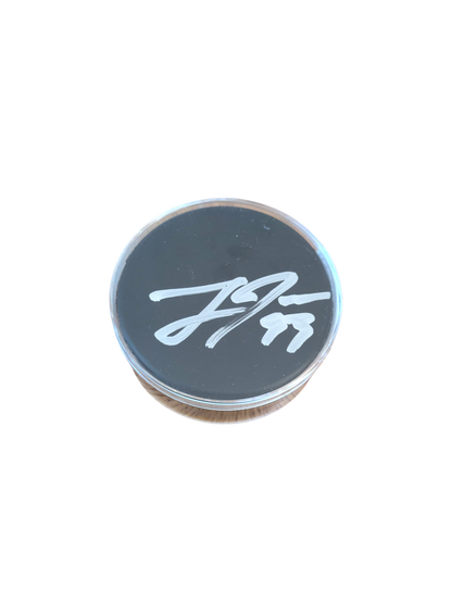 HC Fribourg-Gottéron Hockey Puck signed by Jan Dorthe