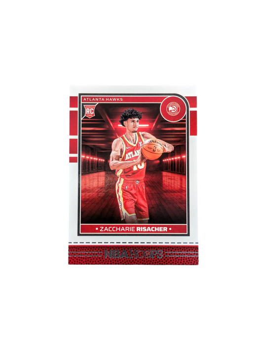 2024 Panini NBA Hoops Atlanta Hawks Zaccharie Risacher #231 Rookie card