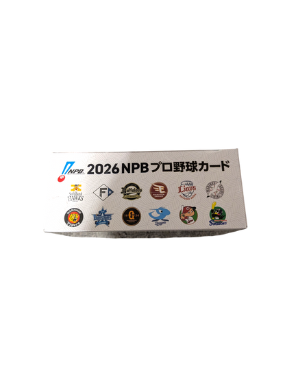 2026 Epoch NPB Japan Baseball Trading Cards Box