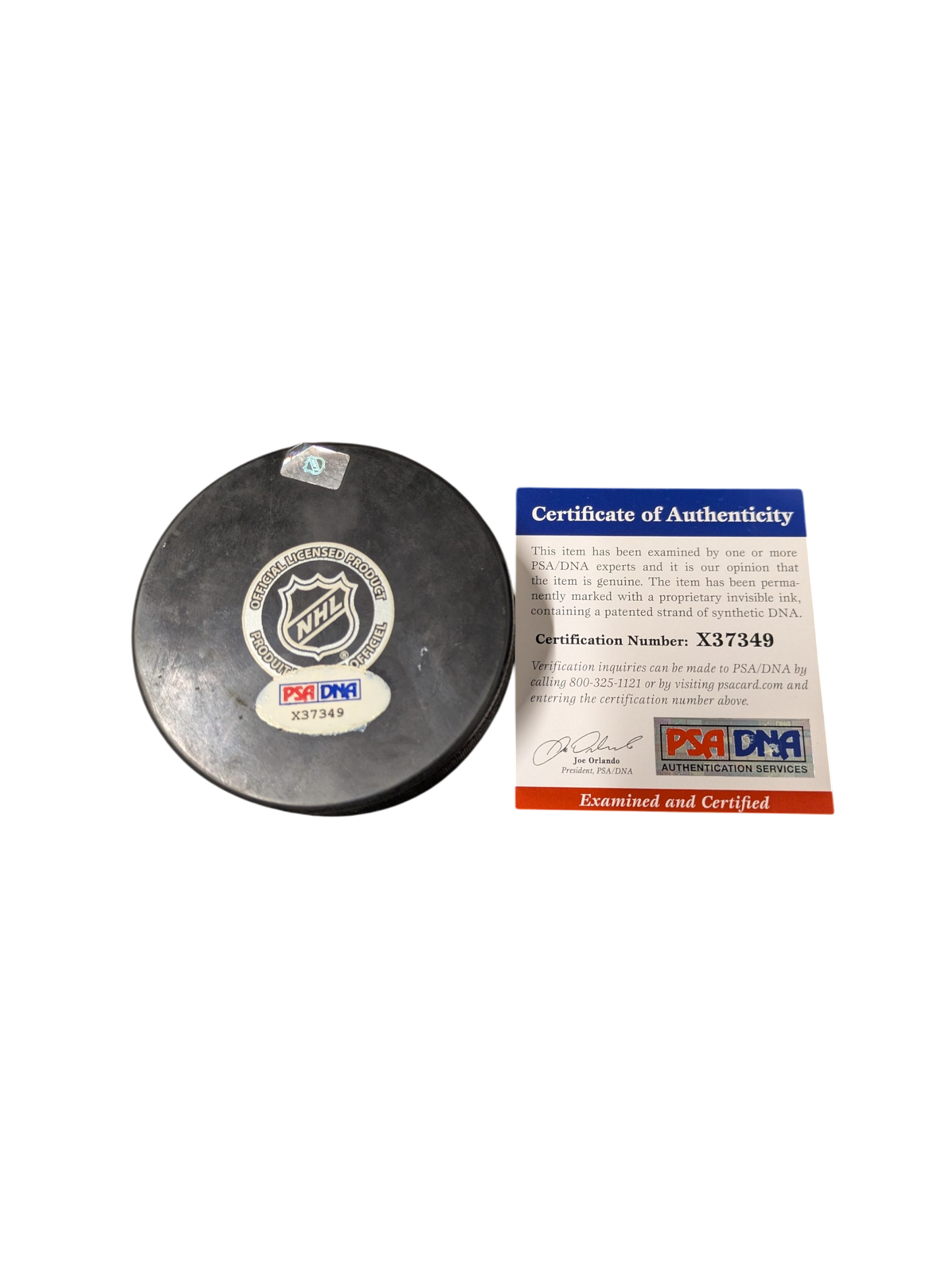 San Jose Sharks Mirco Mueller signed NHL Puck