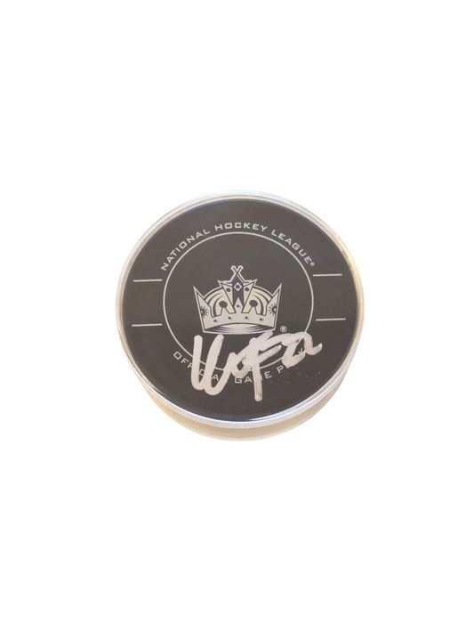 Kevin Fiala signed NHL Los Angeles Kings Puck