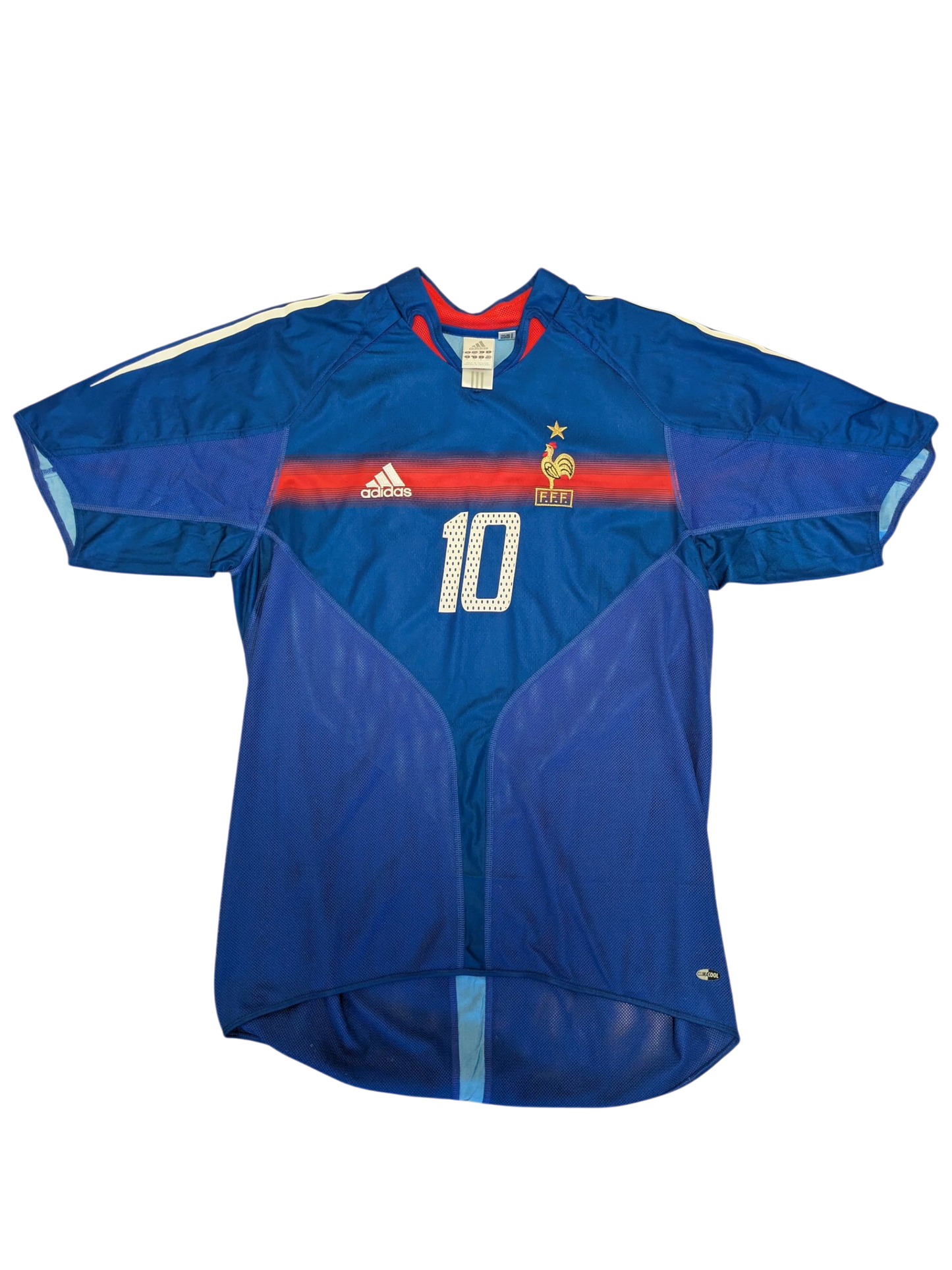 2004 France Football Legend Zinedine Zidane signed Jersey