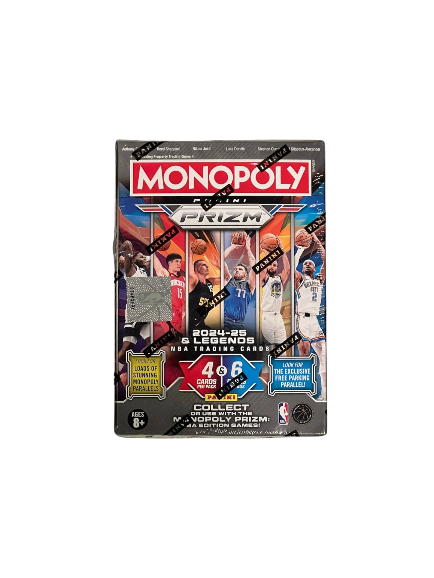 2025 Panini Prizm NBA Monopoly Basketball Blaster Box