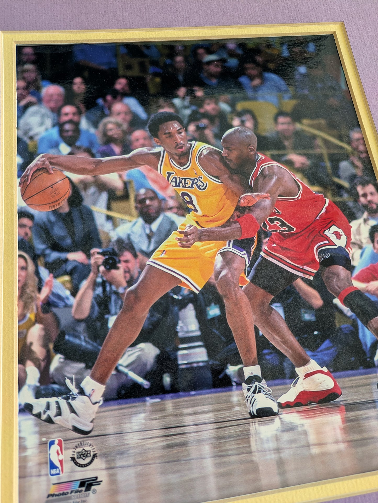 Chicago Bulls Poster signed by Dennis Rodman (280x355mm)