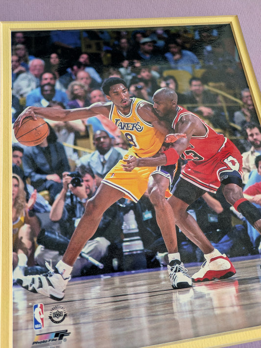 2011 Upper Deck Kobe Bryant v Michael Jordan Official Photo