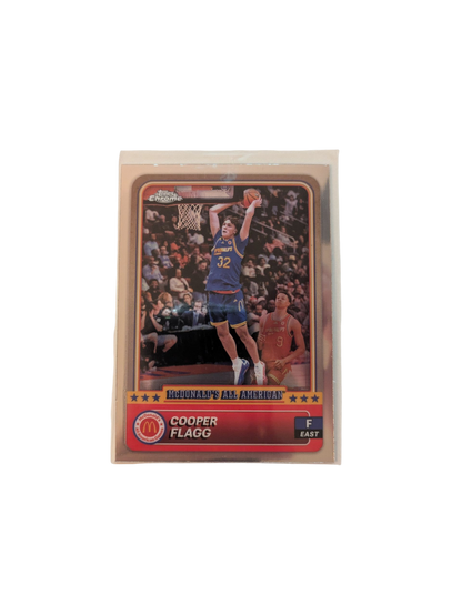 2024 Topps Chrome McDonald's All American Games Cooper Flagg #28 Card