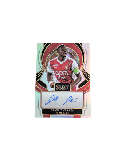 2026 Panini Select Ligue 1 Stade AS Monaco Denis Zakaria Auto card