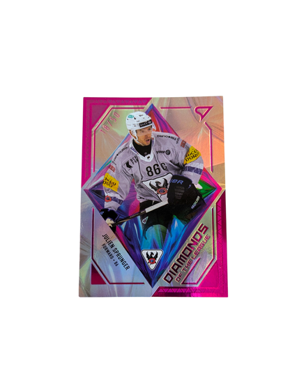 2026 SportZoo National League Diamonds Fribourg Gottéron Julien Sprunger 18/50 card