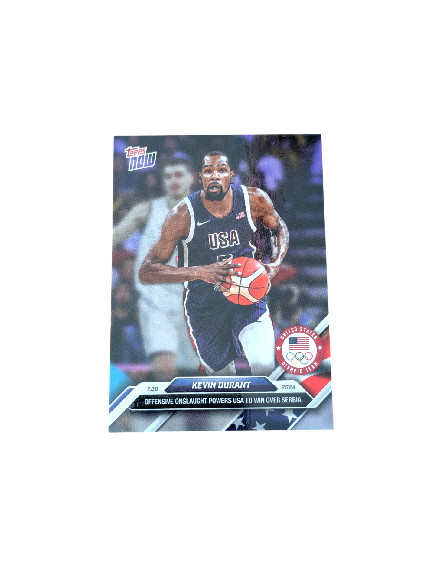 2024 Topps Now Team USA Kevin Durant #2 card
