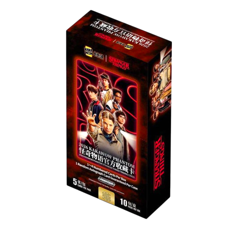 2026 Kakawow Phantom Stranger Things Trading Card Hobby Box
