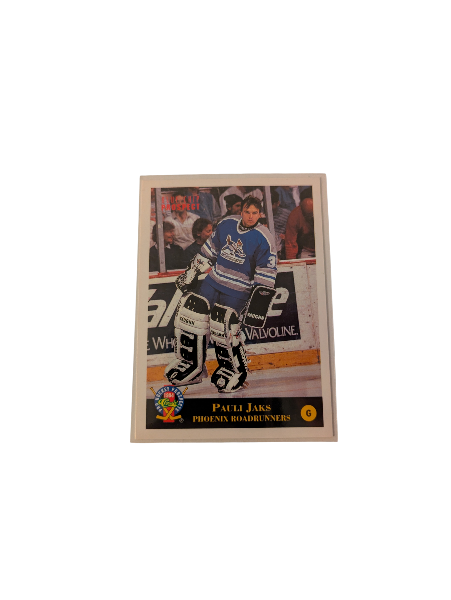 1994 Classic Games Phoenix Roadrunners Pauli Jaks #80 card