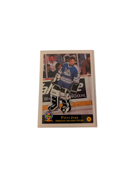 1994 Classic Games Phoenix Roadrunners Pauli Jaks #80 card