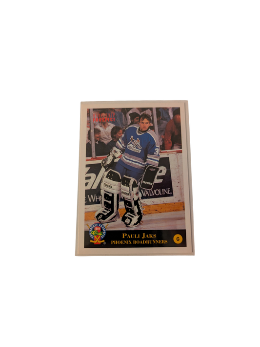 1994 Classic Games Phoenix Roadrunners Pauli Jaks #80 card