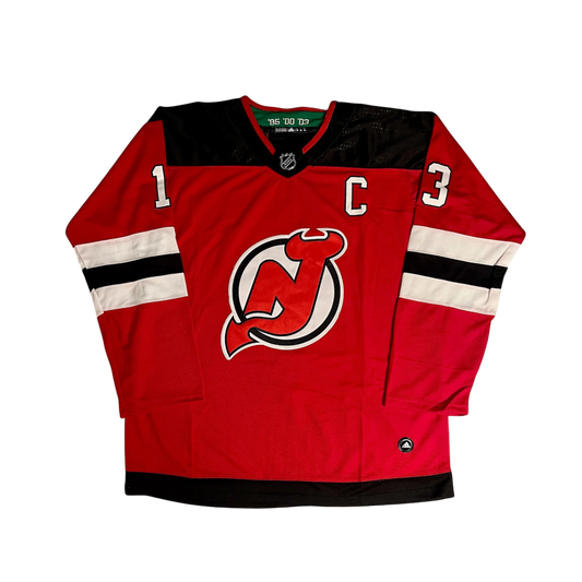 New Jersey Devils Nico Hischier NHL signed Jersey