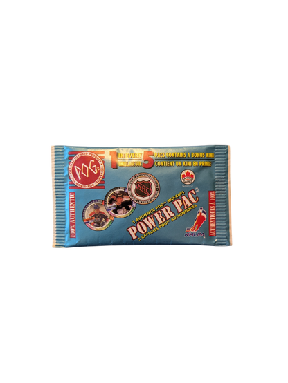 1994 Canada Games NHL Ice Hockey Power Pac Milk Caps POGs mini pack