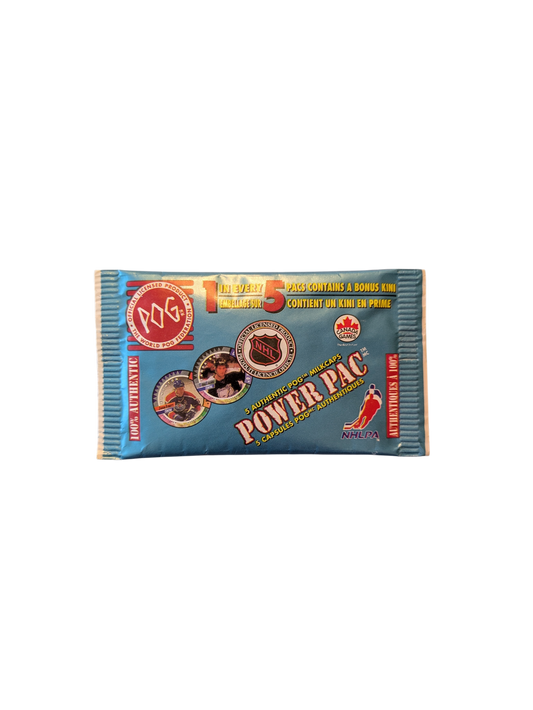 1994 Canada Games NHL Ice Hockey Power Pac Milk Caps POGs mini pack