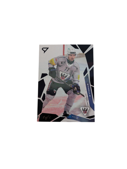 2025-26 SportZoo National League Series 1 Hockey Fribourg-Gottéron Streule 1/1 Card