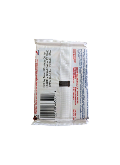 1990 Score NHL Hockey Premiere Edition Hobby Pack - Canadiens Cover