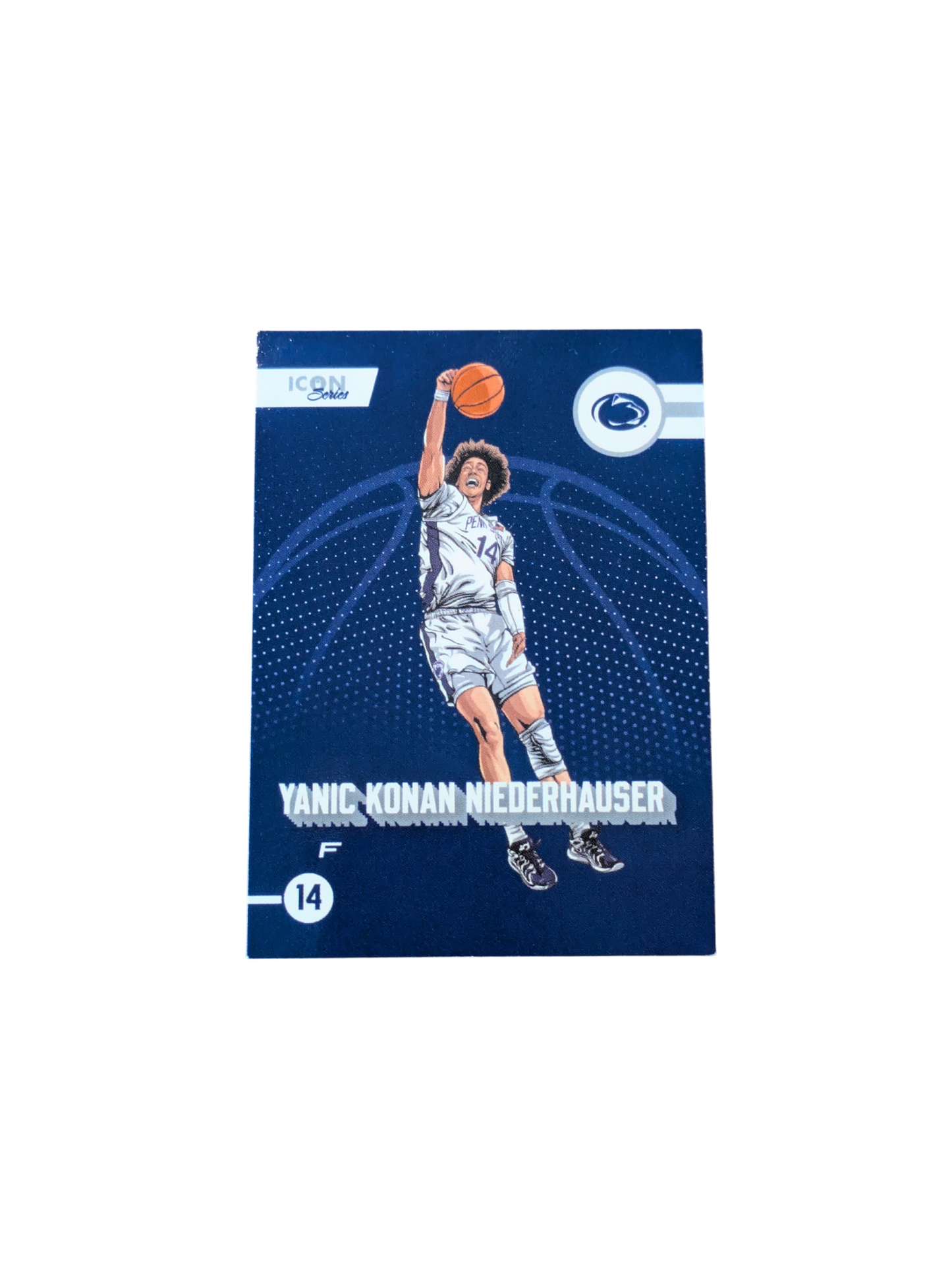 2024 ONIT Penn State NCAA Basketball Yanic Konan Niederhauser IC-1 card
