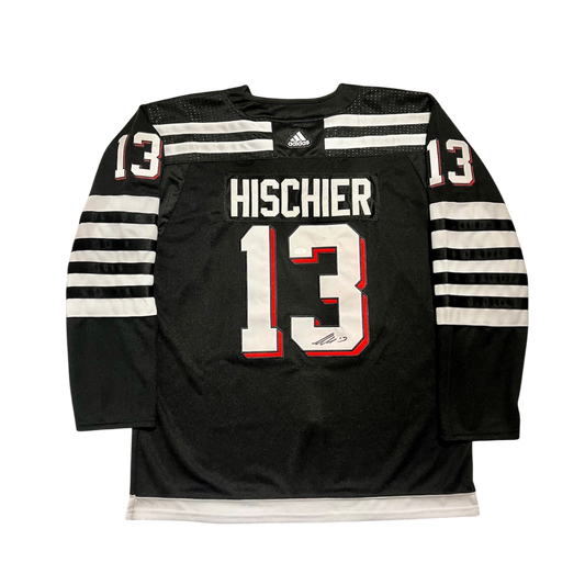 New Jersey Devils Nico Hischier NHL signed Jersey
