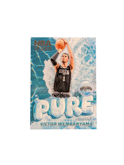 2024 Panini NBA Hoops San Antonio Spurs Victor Wembanyama Pure Players card