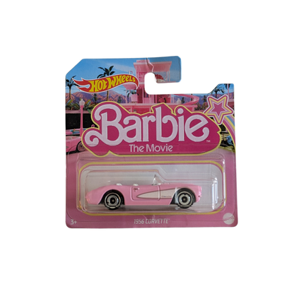 2022 Mattel Hot Wheels Barbie The Movie 1956 Corvette Car Model