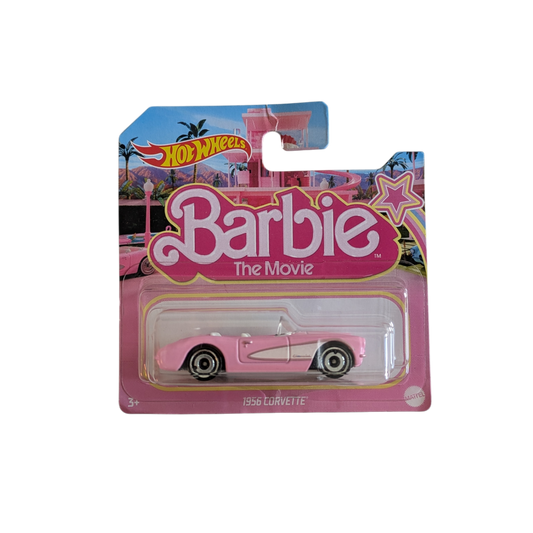 2022 Mattel Hot Wheels Barbie The Movie 1956 Corvette Car Model