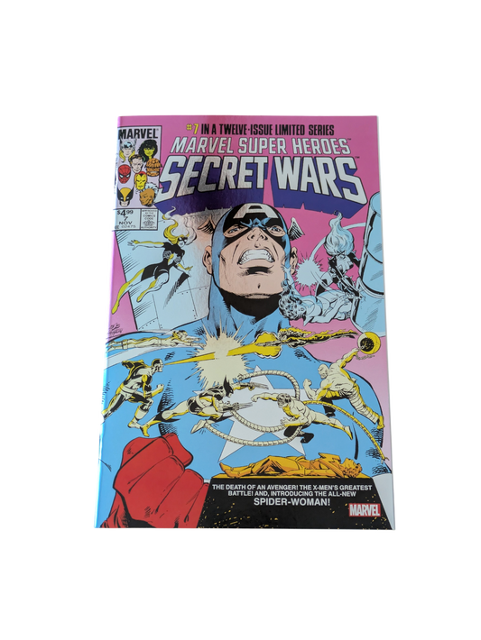 Marvel 7 Super Heroes Secret Wars Second Printing Comic Book