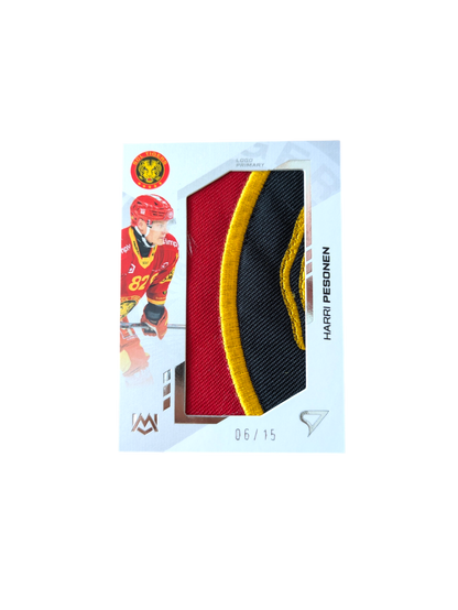 2024 SportZoo National League Langnau Tigers Harri Pesonen Logo Patch 06/15 card