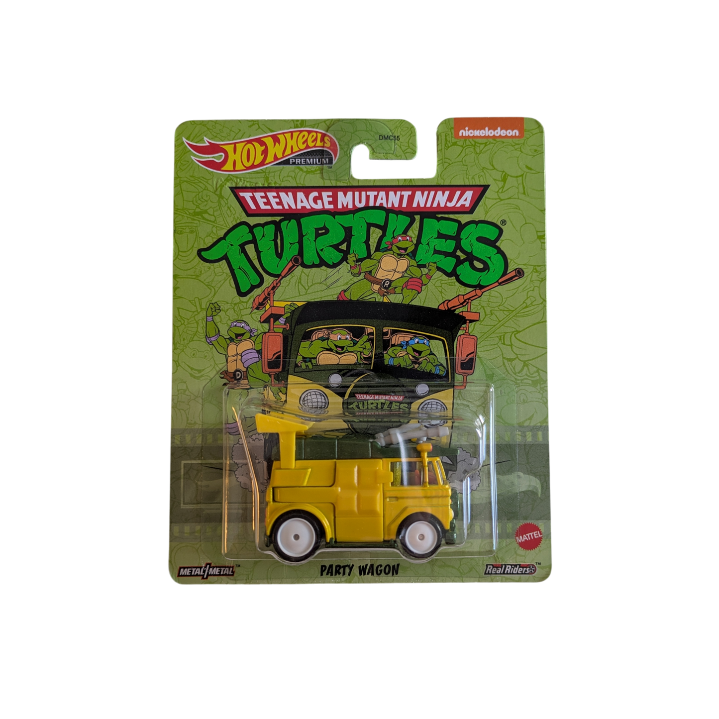 2023 Mattel Hot Wheels Ninja Turtles Party Wagon Car Model