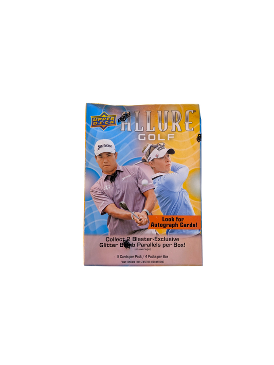 2026 Upper Deck Allure Golf Trading Card Blaster Box